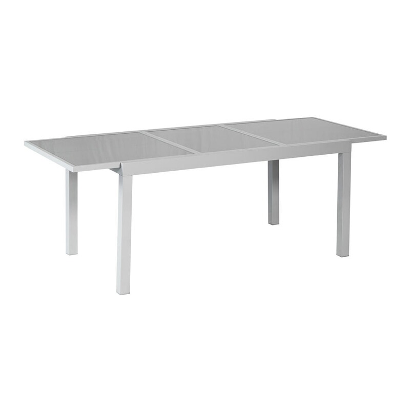 Merxx Garten Ausziehtisch Monza Mit Glasplatte 180 240 X90 Cm Online Kaufen Die Moderne Hausfrau