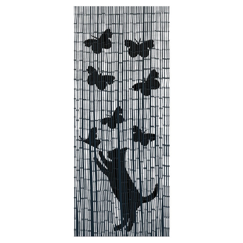 Bambusvorhang Schmetterlinge